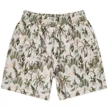 Шорты Pleasures Parrot Shorts, серый