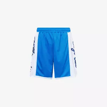 Шорты плетеные Billionaire Boys Club с нашивкой бренда, синий