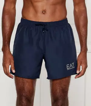 Шорты пляжные Ea7 Regular Fit, синий