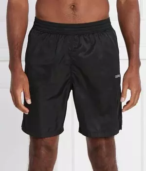 Шорты пляжные Off White Regular Fit, черный