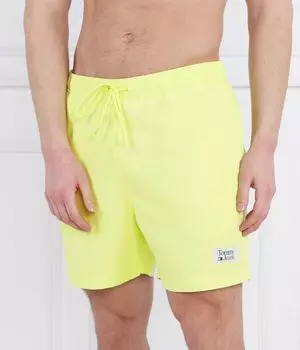 Шорты пляжные Tommy Hilfiger Slim Fit, зеленый