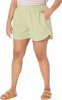 Шорты Plus из фирменного поплина Madewell, цвет Faded Seagrass