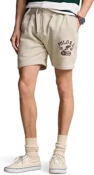Шорты Polo Ralph Lauren 6" Logo Fleece Shorts, цвет Light Vintage Heather