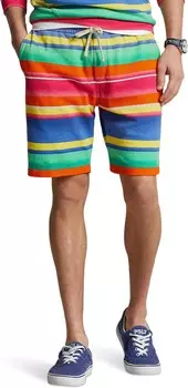 Шорты Polo Ralph Lauren 8.5-Inch Striped Spa Terry Shorts, цвет Marais Stripe
