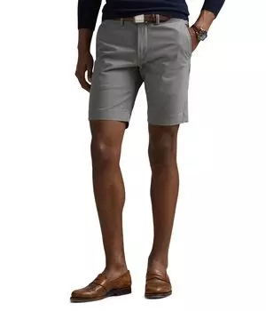 Шорты Polo Ralph Lauren 9.5" Stretch Slim Fit Shorts, цвет Perfect Grey