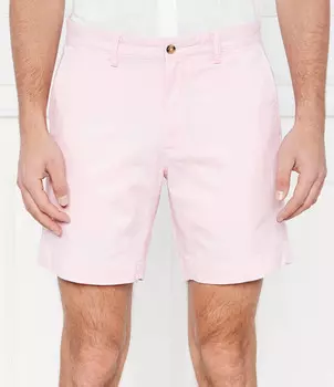 Шорты POLO RALPH LAUREN BEDFORD Straight fit, пудрово-розовый