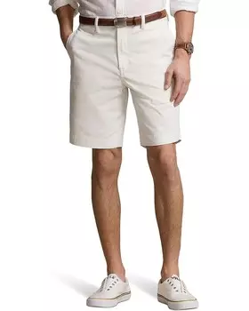 Шорты Polo Ralph Lauren Classic Fit Stretch Chino Short, цвет White 1