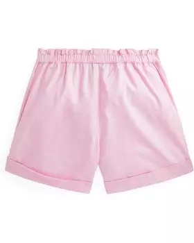 Шорты Polo Ralph Lauren Cotton Twill Paperbag Shorts, цвет Carmel Pink