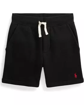 Шорты Polo Ralph Lauren Kids Cotton Blend Fleece Shorts, цвет Polo Black