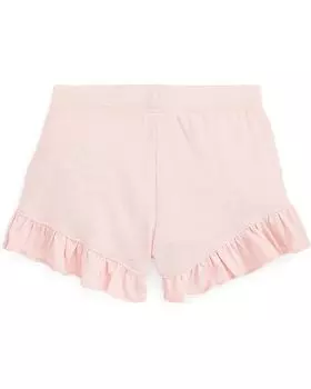 Шорты Polo Ralph Lauren Ruffled Cotton Mesh Shorts, цвет Hint Of Pink
