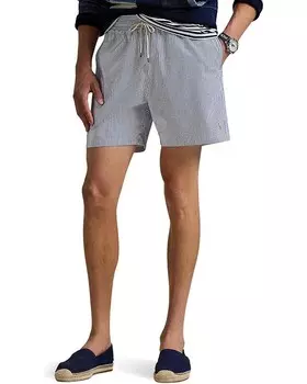 Шорты Polo Ralph Lauren Seersucker Traveler Trunk, цвет Cruise Royal Seersucker