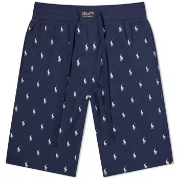 Шорты Polo Ralph Lauren Sleepwear All Over Pony Sweat Short