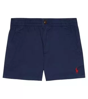 Шорты Prepster из хлопкового твила Polo Ralph Lauren, синий