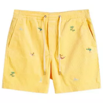 Шорты Prepster с вышивкой Surfer Polo Ralph Lauren, желтый