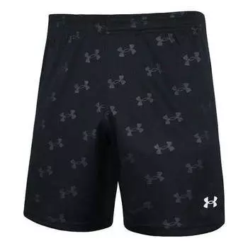 Шорты print logo short 'black' Under Armour, черный