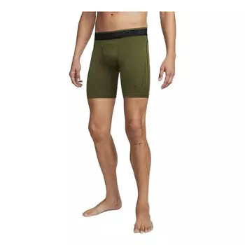 Шорты pro dri fit stretch тренировочные длинные шорты Nike, зеленый