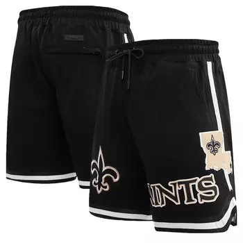 Шорты Pro Standard New Orleans Saints, черный