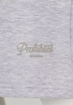 Шорты PROHIBITED, серый