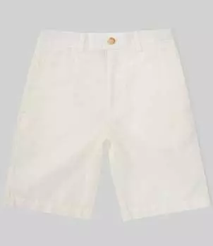 Шорты прямого кроя из смесового льна для мальчиков Polo Ralph Lauren Big Boys 8–20, синий