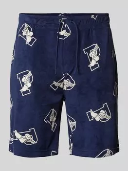 Шорты прямого кроя с принтами на этикетках, модель «TERRY» Polo Ralph Lauren