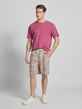 Шорты прямого кроя с принтом по всей поверхности, модель «TAROTO» Ellesse, коралл