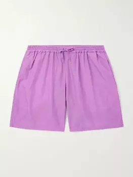 Шорты прямого кроя Volta из переработанного микро-рипстопа с завязками на шнурке A KIND OF GUISE, розовый