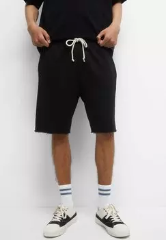 Шорты PULL&BEAR, черные