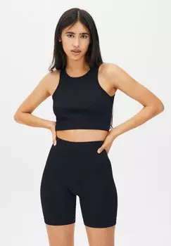 Шорты PULL&BEAR, черный