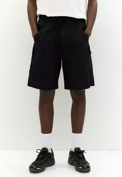 Шорты PULL&BEAR, черный