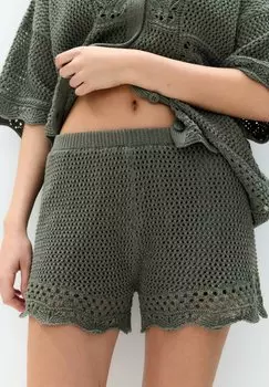 Шорты PULL&BEAR, хаки