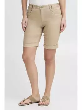 Шорты PULZ Jeans, бежевый