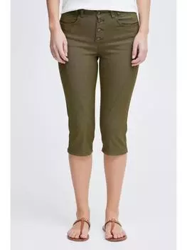 Шорты PULZ Jeans, зеленый