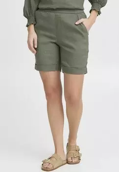 Шорты PULZ, зеленый