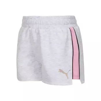 Шорты PUMA для девочек 7–16 лет, белый