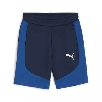 Шорты PUMA EVOSTRIPE для больших детей, цвет club navy