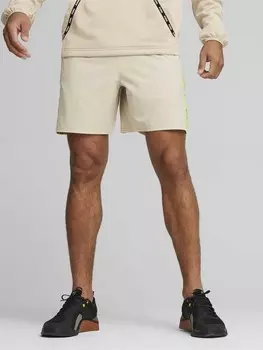 Шорты Puma FIT 7 Ultrabreathe Stretch AOP, бежевый