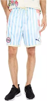 Шорты Puma x KidSuper, цвет Puma White/Print