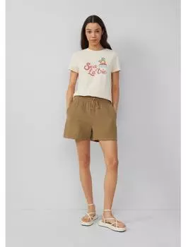 Шорты QS, коричневый