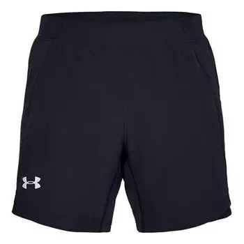 Шорты qualifier speedpocket 7 inch shorts 'black' Under Armour, черный