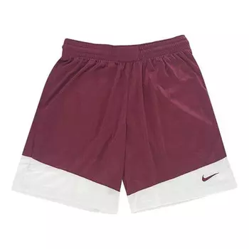 Шорты quick-dry basketball causual sports short pant male red Nike, красный