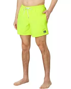 Шорты Quiksilver 15" Everyday Solid Volley Shorts, желтый