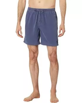 Шорты Quiksilver 17" Everyday Surfwash Volley, цвет Crown Blue