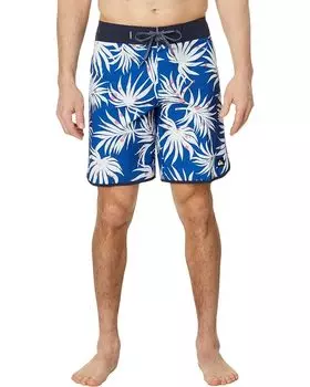 Шорты Quiksilver 19" Surfsilk Scallop Shorts, синий