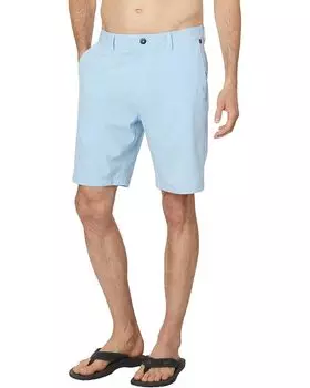 Шорты Quiksilver 20" Union Heather Amphibian Shorts, цвет Blue Bell
