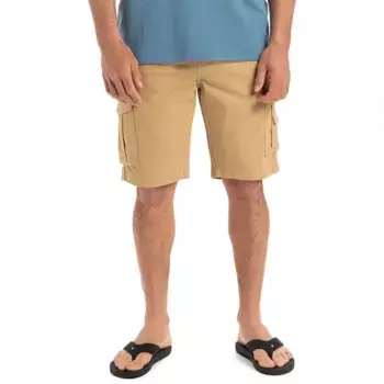 Шорты Quiksilver Crucial Battle cargo, бежевый