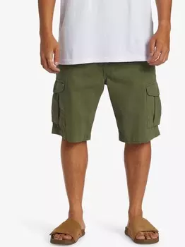Шорты Quiksilver CRUCIAL BATTLE CARGO, зеленый