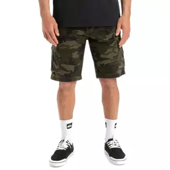 Шорты Quiksilver Crucial Battle cargo, зеленый