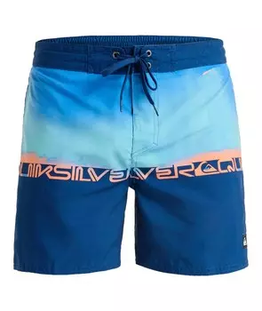 Шорты QUIKSILVER, цвет Night blue/Sky blue