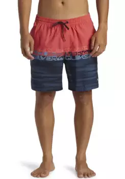 Шорты Quiksilver "EVERYDAY WORDBLOCK VOLLEY 17", цвет Cayenne