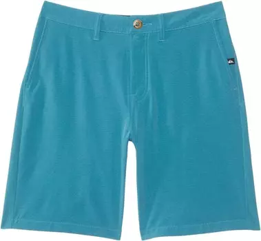 Шорты Quiksilver Kids Union Heather Amphibian Youth 17 Amphibian Water Friendly Hybrid Shorts, цвет Larkspur
